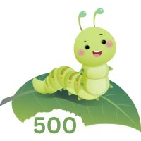 500 Books Badge
